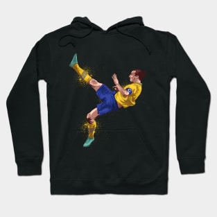 zlatan bicycle kick Hoodie